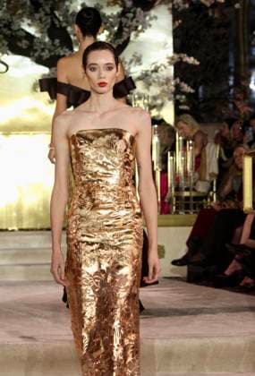 Nyfw: nardos fall 2025 collection. (new) nyfw: nardos fall 2025 collection. February 10, 2025, new york, usa: presentation of nardos fall 2025 collection during new york fashion week at plaza hotel in manhattan, new york. The collection is inspired by the craftsmanship of jewelry making and the raw beauty of natural stones. Mandatory credit: niyi fote thenews2 (Foto: Niyi Fote Thenews2 imago images) Nyfw: nardos fall 2025 collection.  Copyright: xNiyixFotex