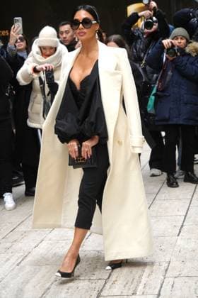 February 10, 2025, New York, New York, USA: NICOLE SCHERZINGER attends the Carolina Herrera W25 runway show during New York Fashion Week,.Pine Street, NYC.February 10, 2025 . New York USA - ZUMAms4_ 20250210_faf_ms4_005 Copyright: xSoniaxMoskowitzxGordonx