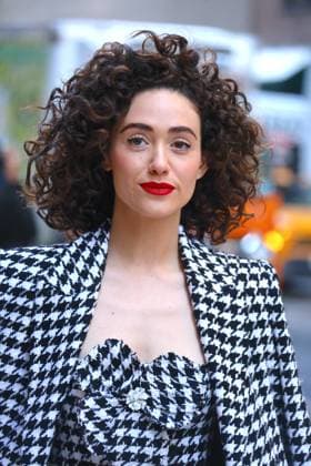 NYFW - Carolina Herrera Arrivals Emmy Rossum attends the Carolina Herrera show during the New York fashion week, NY on February 10, 2025. Photo by Dylan Travis ABACAPRESS.COM New York City NY United Arab Emirates  Copyright: xDylanxTravis ABACAx
