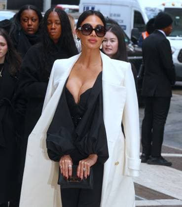 NYFW - Carolina Herrera Arrivals Nicole Scherzinger attends the Carolina Herrera show during the New York fashion week, NY on February 10, 2025. Photo by Dylan Travis ABACAPRESS.COM New York City NY United Arab Emirates  Copyright: xDylanxTravis ABACAx
