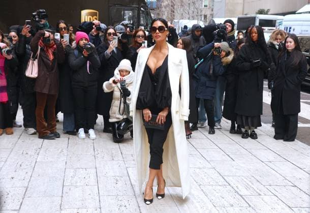 NYFW - Carolina Herrera Arrivals Nicole Scherzinger attends the Carolina Herrera show during the New York fashion week, NY on February 10, 2025. Photo by Dylan Travis ABACAPRESS.COM New York City NY United Arab Emirates  Copyright: xDylanxTravis ABACAx