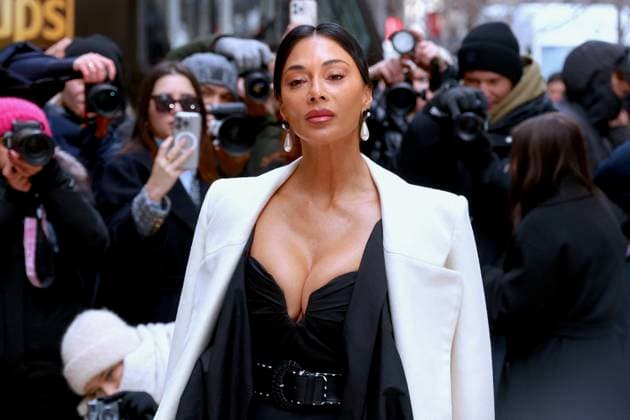 NYFW - Carolina Herrera Arrivals Nicole Scherzinger attends the Carolina Herrera show during the New York fashion week, NY on February 10, 2025. Photo by Dylan Travis ABACAPRESS.COM New York City NY United Arab Emirates  Copyright: xDylanxTravis ABACAx