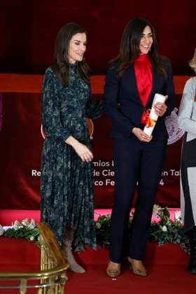 Queen Letizia presides over the Spanish Royal Academy of Sciences Foundation FRACE Awards Queen Letizia presents the Young Female Scientific Talent Award to Ivana Gasulla in the category of Sciences Applied to Technology within the Spanish Royal Academy of Sciences Foundation FRACE Awards, in the framework of the International Day of Women and Girls in Science, Mastercard and the Royal Academy of Sciences of Spain Foundation, on February 11, 2025, in Madrid Spain FAMOUS QUEENS QUEEN FRACE AWARDS SCIENCE Antonio Gutié Madrid Madrid Spain  Copyright: xAntonioxGutiÃ rrezx 6512074