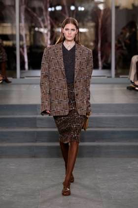 Tory Burch Ready to Wear Fall Winter 2025 26 - New York, February 2025 Tory Burch Ready to Wear Fall Winter 2025 26 - New York, February 2025, Credit:Zeppelin Avalon  Copyright: xZeppelinx xAvalonx 0962190177
