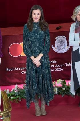 11-02-2025 Madrid Queen Letizia attends the Royal Academy of Sciences Foundation of Spain awards for young female scientific talent, on the occasion of the International Day of Women and Girls in Science, at the Royal Academy of Exact Sciences in Madrid. No Spain Â  Copyright: xPPEx