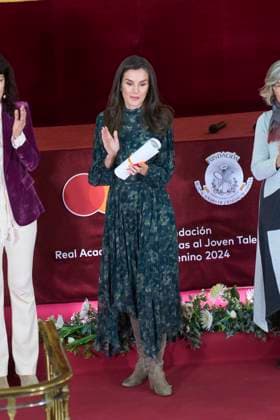 Queen Letizia attends Presentation of the 5th edition of the ˜Royal Academy of Sciences of Spain Foundation™ Queen Letizia of Spain attends Presentation of the 5th edition of the ˜Fundacion Real Academia de Ciencias de Espana al Joven Talento Cientifico Femenino™ (Royal Academy of Sciences of Spain Foundation for Young Female Scientific Talent) Awards at Royal Academy of Exact, Physical and Natural Sciences on February 11, 2025 in Madrid, Spain Photo by IMAGO MPG Madrid Royal Academy of Exact, Physical and Natural Sciences Madrid Spain  Copyright: xMPGx