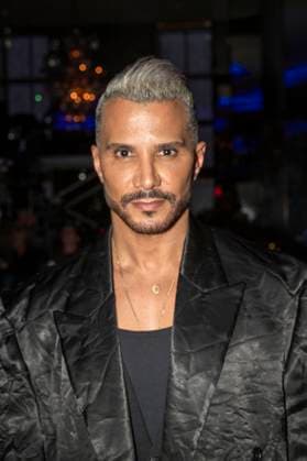February 2025 New York Fashion Week in US - 10 Feb. Jay Manuel attends the Pamella Roland show during February 2025 New York Fashion Week at The Rainbow Room. New York United States Copyright: xRonxAdarx xSOPAxImagesx _radar_roland_20250210_10076