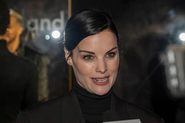 February 2025 New York Fashion Week in US - 10 Feb. Jaimie Alexander attends the Pamella Roland show during February 2025 New York Fashion Week at The Rainbow Room. New York United States Copyright: xRonxAdarx xSOPAxImagesx _radar_roland_20250210_10088