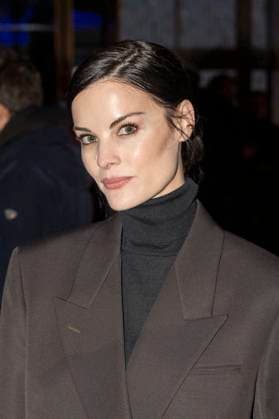 February 10, 2025, New York, United States: Jaimie Alexander attends the Pamella Roland show during February 2025 New York Fashion Week at The Rainbow Room. New York United States - ZUMAs197 20250210_aab_s197_033 Copyright: xRonxAdarx