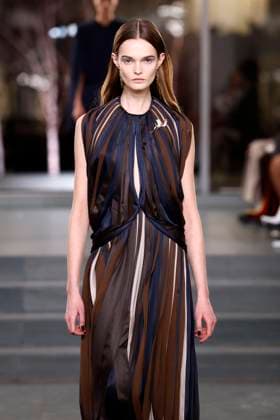 Tory Burch Ready-to-wear Fall Winter 2025 26, New York, February 2025 Tory Burch Ready-to-wear Fall Winter 2025 26 runway at New York fashion week, 10 February 2025., Credit:x Avalon New York, USA  Copyright: xxx xAvalonx PHT_fashion_NYFW_Tory_Burch_details_962319448