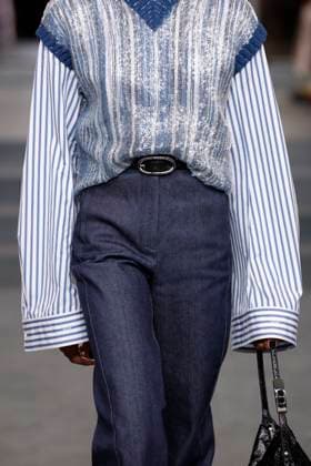 Tory Burch Ready-to-wear Fall Winter 2025 26, New York, February 2025 Tory Burch Ready-to-wear Fall Winter 2025 26 runway at New York fashion week, 10 February 2025., Credit:x Avalon New York, USA  Copyright: xxx xAvalonx PHT_fashion_NYFW_Tory_Burch_details_962319898