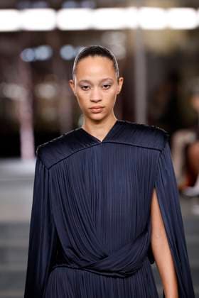 Tory Burch Ready-to-wear Fall Winter 2025 26, New York, February 2025 Tory Burch Ready-to-wear Fall Winter 2025 26 runway at New York fashion week, 10 February 2025., Credit:x Avalon New York, USA  Copyright: xxx xAvalonx PHT_fashion_NYFW_Tory_Burch_details_962320023