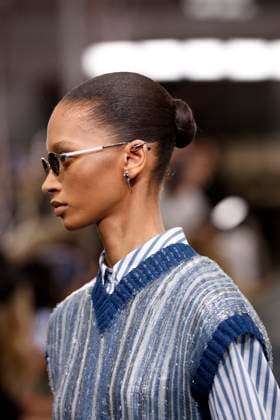 Tory Burch Ready-to-wear Fall Winter 2025 26, New York, February 2025 Tory Burch Ready-to-wear Fall Winter 2025 26 runway at New York fashion week, 10 February 2025., Credit:x Avalon New York, USA  Copyright: xxx xAvalonx PHT_fashion_NYFW_Tory_Burch_details_962320268