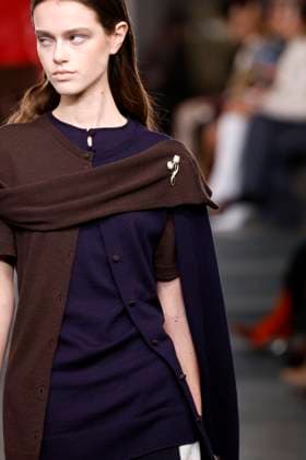 Tory Burch Ready-to-wear Fall Winter 2025 26, New York, February 2025 Tory Burch Ready-to-wear Fall Winter 2025 26 runway at New York fashion week, 10 February 2025., Credit:x Avalon New York, USA  Copyright: xxx xAvalonx PHT_fashion_NYFW_Tory_Burch_details_962321231