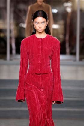 Tory Burch Ready-to-wear Fall Winter 2025 26, New York, February 2025 Tory Burch Ready-to-wear Fall Winter 2025 26 runway at New York fashion week, 10 February 2025., Credit:x Avalon New York, USA  Copyright: xxx xAvalonx PHT_fashion_NYFW_Tory_Burch_details_962322093