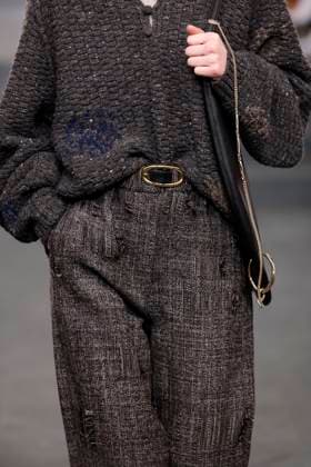 Tory Burch Ready-to-wear Fall Winter 2025 26, New York, February 2025 Tory Burch Ready-to-wear Fall Winter 2025 26 runway at New York fashion week, 10 February 2025., Credit:x Avalon New York, USA  Copyright: xxx xAvalonx PHT_fashion_NYFW_Tory_Burch_details_962322447