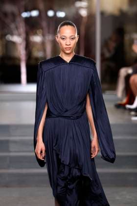 Tory Burch Ready-to-wear Fall Winter 2025 26, New York, February 2025 Tory Burch Ready-to-wear Fall Winter 2025 26 runway at New York fashion week, 10 February 2025., Credit:x Avalon New York, USA  Copyright: xxx xAvalonx PHT_fashion_NYFW_Tory_Burch_details_962320550