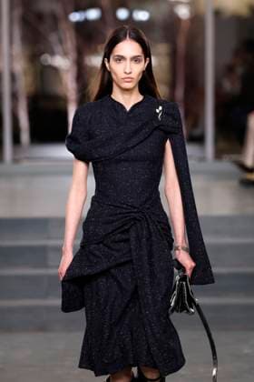Tory Burch Ready-to-wear Fall Winter 2025 26, New York, February 2025 Tory Burch Ready-to-wear Fall Winter 2025 26 runway at New York fashion week, 10 February 2025., Credit:x Avalon New York, USA  Copyright: xxx xAvalonx PHT_fashion_NYFW_Tory_Burch_details_962320982
