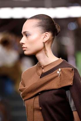 Tory Burch Ready-to-wear Fall Winter 2025 26, New York, February 2025 Tory Burch Ready-to-wear Fall Winter 2025 26 runway at New York fashion week, 10 February 2025., Credit:x Avalon New York, USA  Copyright: xxx xAvalonx PHT_fashion_NYFW_Tory_Burch_details_962321116