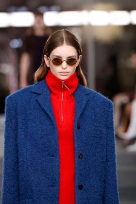 Tory Burch Ready-to-wear Fall Winter 2025 26, New York, February 2025 Tory Burch Ready-to-wear Fall Winter 2025 26 runway at New York fashion week, 10 February 2025., Credit:x Avalon New York, USA  Copyright: xxx xAvalonx PHT_fashion_NYFW_Tory_Burch_details_962321580