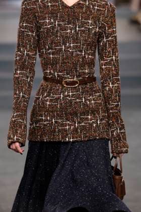 Tory Burch Ready-to-wear Fall Winter 2025 26, New York, February 2025 Tory Burch Ready-to-wear Fall Winter 2025 26 runway at New York fashion week, 10 February 2025., Credit:x Avalon New York, USA  Copyright: xxx xAvalonx PHT_fashion_NYFW_Tory_Burch_details_962321916