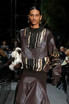 Luar ready to wear fall winter 2025 26, New York, February 2025 Luar ready to wear fall winter 2025 26 runway at New York fashion week, 10 February 2025, Credit:x Avalon New York, USA  Copyright: xxx xAvalonx 0962352362