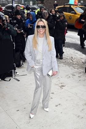 Celebrity guests arrive at the Michael Kors show during New York Fashion Week Featuring: Jane Krakowski Where: New York City, New York, United States When: 11 Feb 2025 Credit: Elder Ordonez INSTARimages EDITORIAL USE ONLY. NOT FOR USE BY NEWSPAPERS BASED IN THE UK. Copyright: xx instar54505194