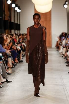 Runway during the Michael Kors Collection Fall Winter 2025 Runway Show at Terminal Warehouse on February 11, 2025 in New York City New York Etats Unis  Copyright: xAgencex xBestimagexAgencex xBestimagex