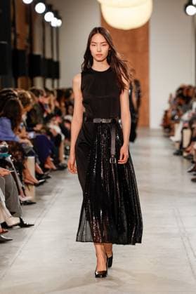 Runway during the Michael Kors Collection Fall Winter 2025 Runway Show at Terminal Warehouse on February 11, 2025 in New York City New York Etats Unis  Copyright: xAgencex xBestimagexAgencex xBestimagex