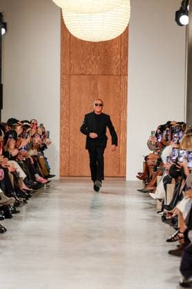 Défilé de mode Michael Kors au Terminal Warehouse collection automne hiver 2025 2026 lors de la Fashion Week de New York Fashion designer Michael Kors Runway during the Michael Kors Collection Fall Winter 2025 Runway Show at Terminal Warehouse on February 11, 2025 in New York City New York Etats Unis  Copyright: xAgencex xBestimagexAgencex xBestimagex