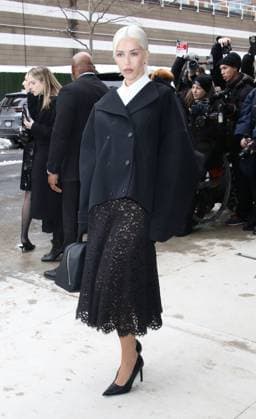 NEW YORK, NY- FEBRUARY 11: Delilah Belle Hamlin seen arriving at Michael Kors 2025 Collection fashion show during the 2025 New York Fashion Week on February 11, 2025. Copyright: xRWx