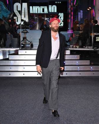 Sanremo, 75th Italian Song Festival 2025 - After Festival, Prime Time. GaSanremo, 75th Italian Song Festival 2025 - After Festival, First Evening. In the photo: Jovanotti Sanremo  Copyright: xIPA ABACAx