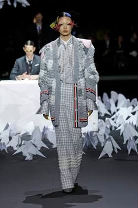 Thom Browne ready to wear fall winter 2025 26, New York, February 2025 Thom Browne ready to wear fall winter 2025 26 runway at New York fashion week, 11 February 2025, Credit:x Avalon New York, USA  Copyright: xxx xAvalonx 0962642240