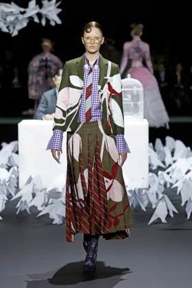 Thom Browne ready to wear fall winter 2025 26, New York, February 2025 Thom Browne ready to wear fall winter 2025 26 runway at New York fashion week, 11 February 2025, Credit:x Avalon New York, USA  Copyright: xxx xAvalonx 0962642346
