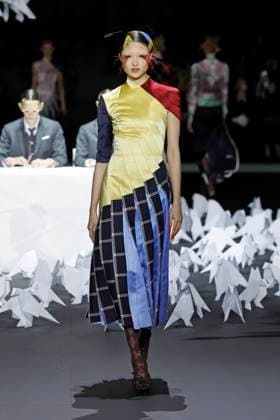 Thom Browne ready to wear fall winter 2025 26, New York, February 2025 Thom Browne ready to wear fall winter 2025 26 runway at New York fashion week, 11 February 2025, Credit:x Avalon New York, USA  Copyright: xxx xAvalonx 0962642516