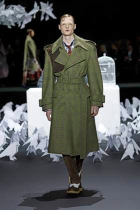 Thom Browne ready to wear fall winter 2025 26, New York, February 2025 Thom Browne ready to wear fall winter 2025 26 runway at New York fashion week, 11 February 2025, Credit:x Avalon New York, USA  Copyright: xxx xAvalonx 0962643285