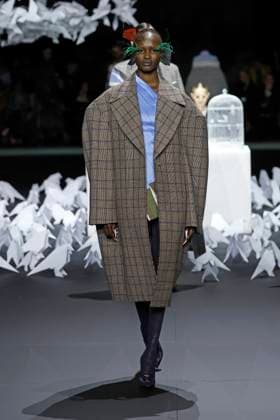 Thom Browne ready to wear fall winter 2025 26, New York, February 2025 Thom Browne ready to wear fall winter 2025 26 runway at New York fashion week, 11 February 2025, Credit:x Avalon New York, USA  Copyright: xxx xAvalonx 0962643469