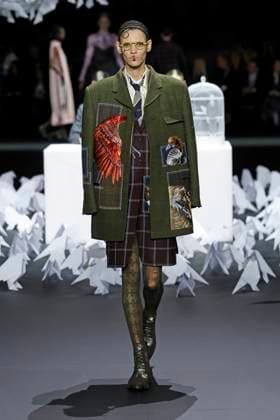 Thom Browne ready to wear fall winter 2025 26, New York, February 2025 Thom Browne ready to wear fall winter 2025 26 runway at New York fashion week, 11 February 2025, Credit:x Avalon New York, USA  Copyright: xxx xAvalonx 0962643559