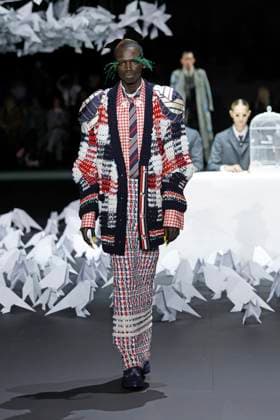 Thom Browne ready to wear fall winter 2025 26, New York, February 2025 Thom Browne ready to wear fall winter 2025 26 runway at New York fashion week, 11 February 2025, Credit:x Avalon New York, USA  Copyright: xxx xAvalonx 0962643634