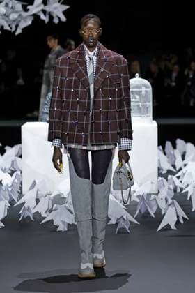 Thom Browne ready to wear fall winter 2025 26, New York, February 2025 Thom Browne ready to wear fall winter 2025 26 runway at New York fashion week, 11 February 2025, Credit:x Avalon New York, USA  Copyright: xxx xAvalonx 0962644077