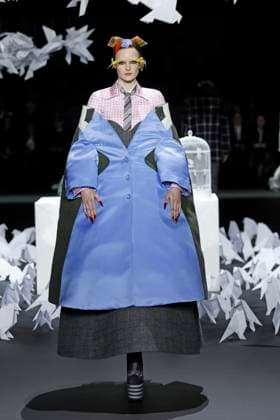 Thom Browne ready to wear fall winter 2025 26, New York, February 2025 Thom Browne ready to wear fall winter 2025 26 runway at New York fashion week, 11 February 2025, Credit:x Avalon New York, USA  Copyright: xxx xAvalonx 0962644174