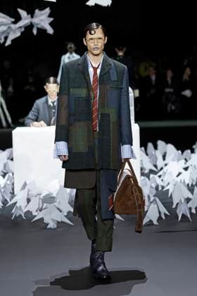 Thom Browne ready to wear fall winter 2025 26, New York, February 2025 Thom Browne ready to wear fall winter 2025 26 runway at New York fashion week, 11 February 2025, Credit:x Avalon New York, USA  Copyright: xxx xAvalonx 0962644492