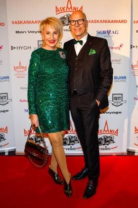 Bianca Broemme, Bernd Broemme at the 17th ASKANIA Award ceremony at the Quatsch Comedy Club Berlin