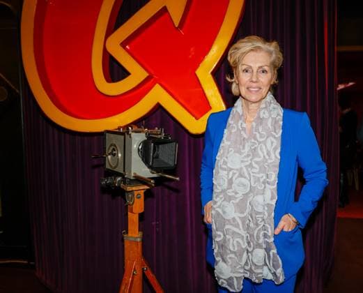 Marika George laudator at the 17th ASKANIA Award ceremony at the Quatsch Comedy Club Berlin