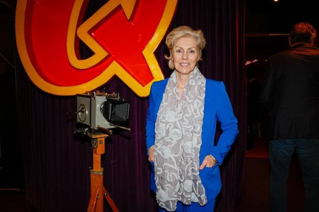 Marika George laudator at the 17th ASKANIA Award ceremony at the Quatsch Comedy Club Berlin