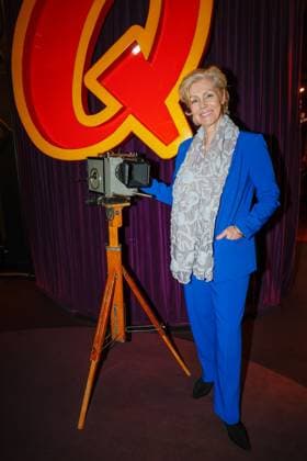 Marika George laudator at the 17th ASKANIA Award ceremony at the Quatsch Comedy Club Berlin