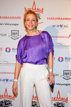 Anika Ernst at the 17th ASKANIA Award ceremony at the Quatsch Comedy Club Berlin