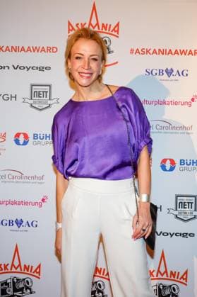 Anika Ernst at the 17th ASKANIA Award ceremony at the Quatsch Comedy Club Berlin