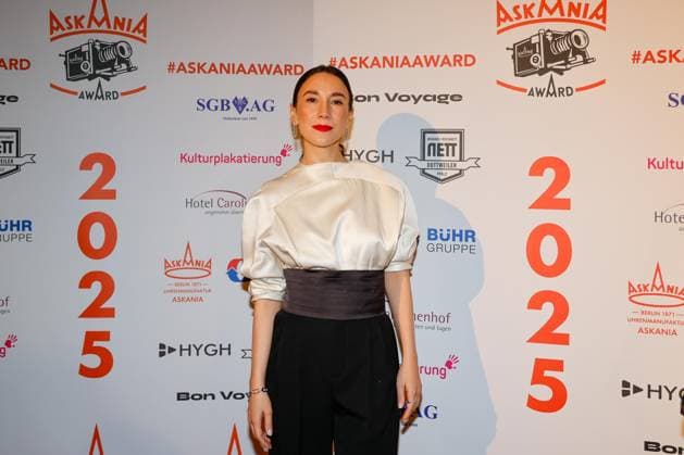 Sibel Kekilli winner at the 17th ASKANIA Award ceremony at the Quatsch Comedy Club Berlin