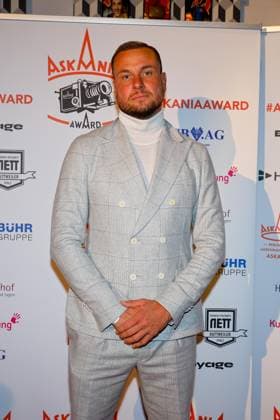 Erik Sindermann at the 17th ASKANIA Award ceremony at the Quatsch Comedy Club Berlin